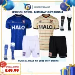 Ipswich Town home and away kids kit 2026