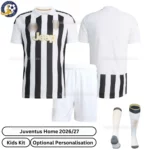Juventus Home Kids Kit 26_27-over view with socks