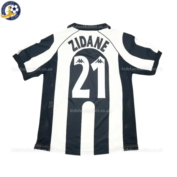 Juventus Home Kids Kit 97_98-back view-ZIDANE 21