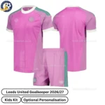 Leeds Goalkeeper Kids Kit 26_27-over view