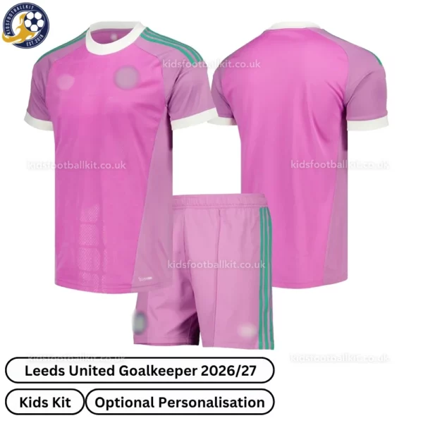 Leeds Goalkeeper Kids Kit 26_27-over view