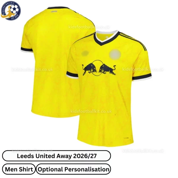 Leeds United Away Men Shirt 26_27-over view