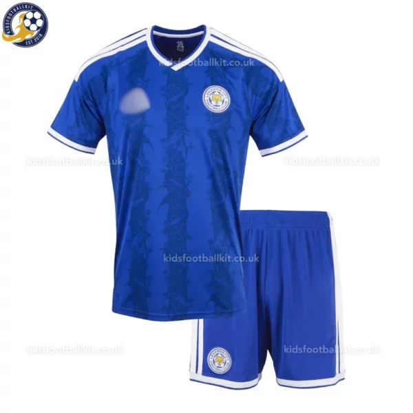 Leicester City Home Kids Kit 26_27-front view