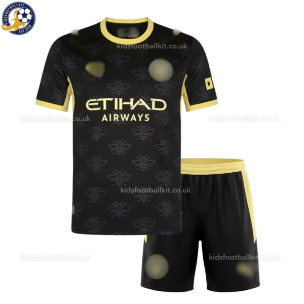 Manchester City Away Kids Kit 26_27-front view
