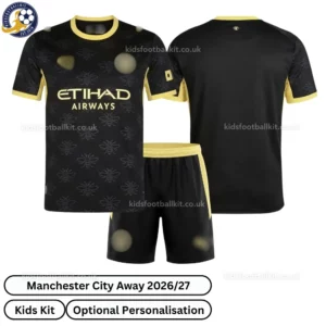 Manchester City Away Kids Kit 26_27-over view