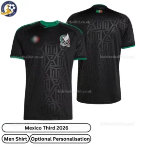 Mexico Third Men Shirt 2026-over view
