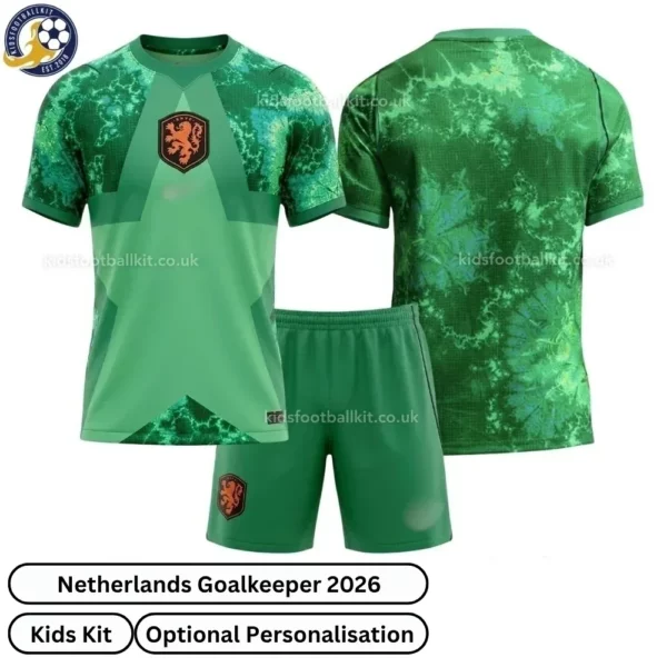 Netherlands-Goalkeeper-Kids-Kit-2026-over-view-green