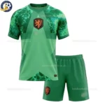 Netherlands-Goalkeeper-Men-and-Kids-Kit-2026-front-view-green