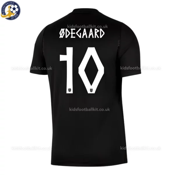 Norway Away Kids Kit 2026-back view-ØDEGAARD 10