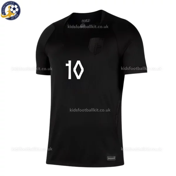 Norway Away Kids Kit 2026-front view-ØDEGAARD 10