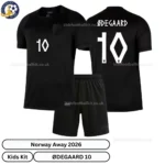 Norway Away Kids Kit 2026-over view-ØDEGAARD 10