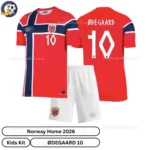 Norway Home Kids Kit 2026-over view-ØDEGAARD 10