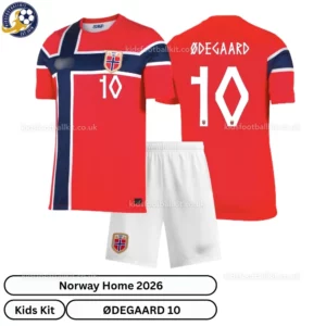 Norway Home Kids Kit 2026-over view-ØDEGAARD 10