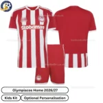 Olympiacos Home Kids Kit 26_27-over view