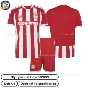 Olympiacos Home Kids Kit 26_27-over view