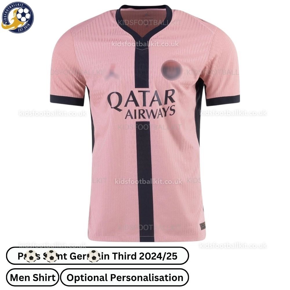 P^_^SG Third Men Football Shirt 2024/25
