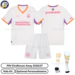 PSV Away Kids Kit 26_27-over view with socks