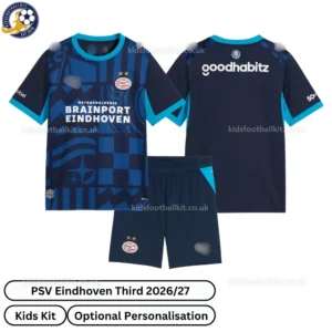 PSV Third kids kit 26_27-over view