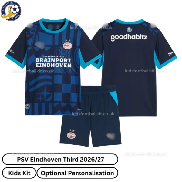 PSV Third kids kit 26_27-over view