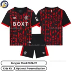 Rangers Third kids kit 26_27-over view