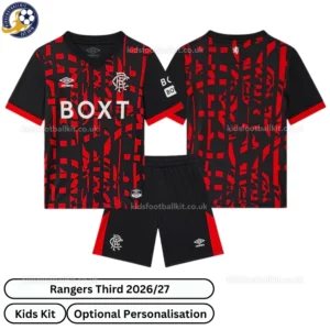 Rangers Third kids kit 26_27-over view