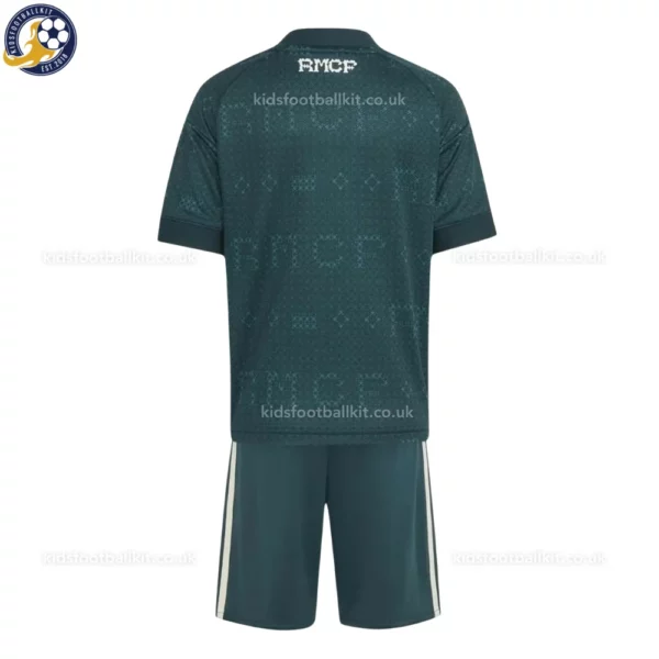 Real Madrid Away Kids Kit 26_27-back view