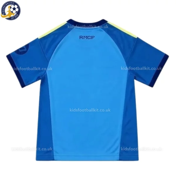 Real Madrid Goalkeeper shirt 26_27-back view-blue
