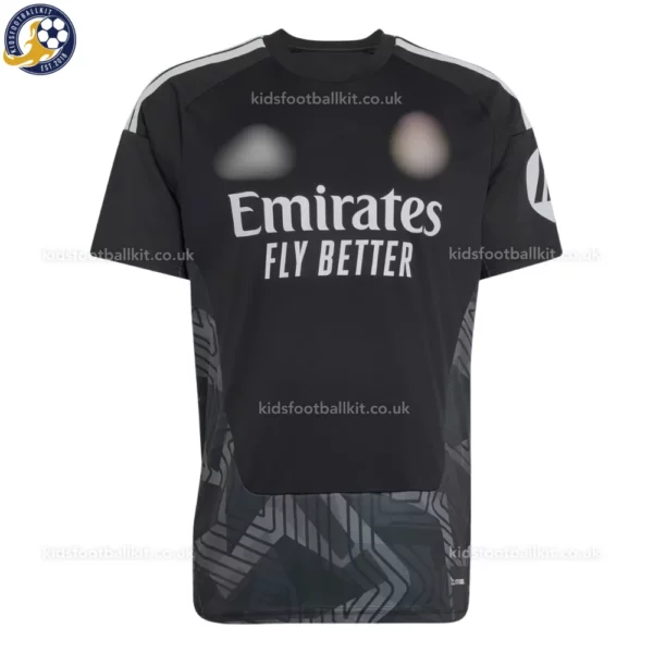 Real Madrid goalkeeper adult shirt 26_27-front view-black