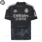Real Madrid goalkeeper kids shirt 26_27-front view-black