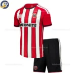 Sheffield United Home kids kit 26_27-front view