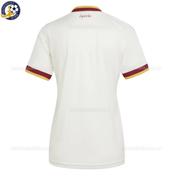 Spain Away Women Shirt 26-back view-2 star