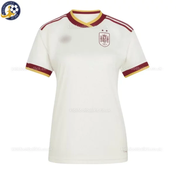 Spain Away Women Shirt 26-front view-2 star