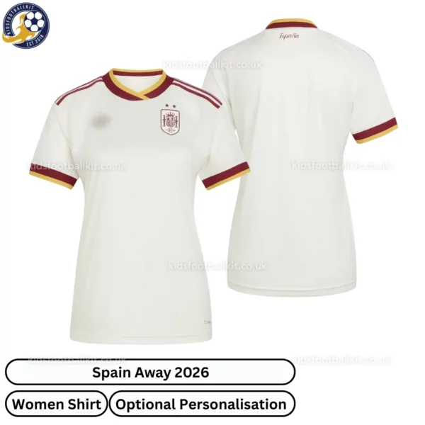 Spain Away Women Shirt 26-over view-2 star
