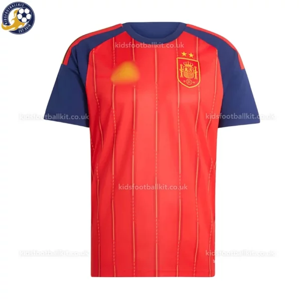 Spain Home Men Shirt 26-front view-2 star