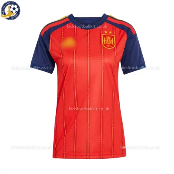 Spain Home Women Shirt 26-front view-2 star