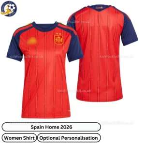 Spain Home Women Shirt 26-over view-2 star