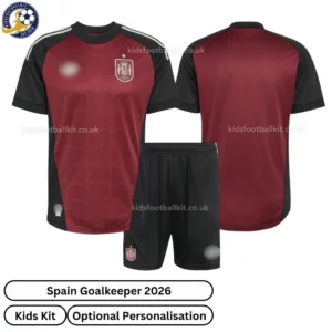 Spain-goalkeeper-kids-kit-2026-over-view-red