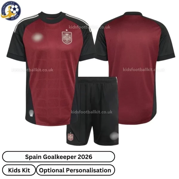 Spain-goalkeeper-kids-kit-2026-over-view-red