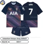 Tottenham Away Kids Kit 26_27-over view-XAVI 7