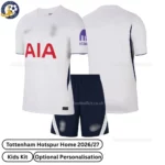Tottenham Home Kids Kit 26_27-over view