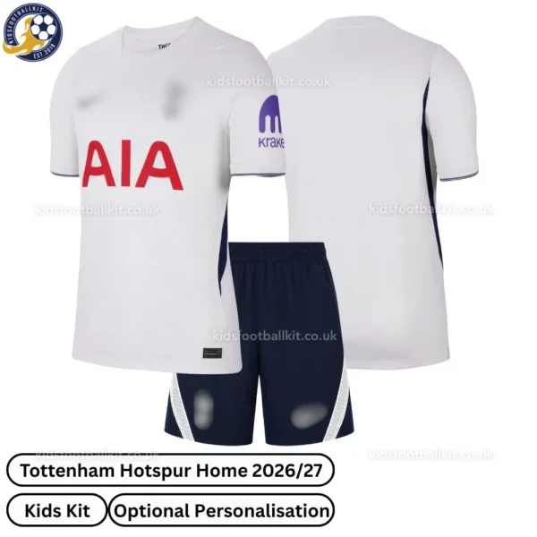 Tottenham Home Kids Kit 26_27-over view