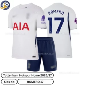 Tottenham Home Kids Kit 26_27-over view-ROMEOR 17