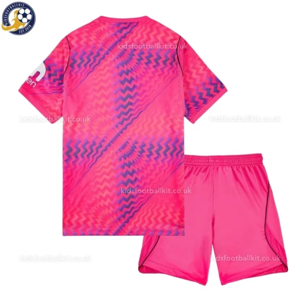 Tottenham Hotspur Goalkeeper Kids Kit 2026_27-back view