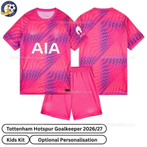 Tottenham Hotspur Goalkeeper Kids Kit 2026_27-over view
