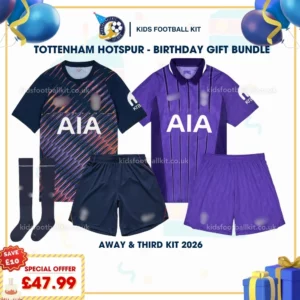 Tottenham away and third kids kit 26_27
