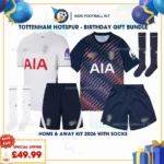 Tottenham home and away kids kit 26_27