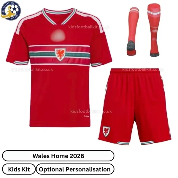 Wales-World-Cup-Home-Kids-Football-Kit-2026-front-view-with-socks-r