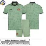 Wolves Goalkeeper Kids Kit 26_27-over view
