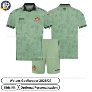 Wolves Goalkeeper Kids Kit 26_27-over view