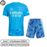 ar-snl goalkeeper adult kit 26_27-front view-blue
